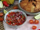 Rețetă Salsa mexicana pico de gallo si tortillas chips