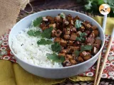 Rețetă Tofu marinat în sos de soia, muștar și coriandru