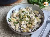 Rețetă Gnocchi cu smântână și ciuperci: o masă reconfortantă!