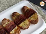 Rețetă Cartofi copți și acoperiți cu bacon afumat