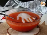 Rețetă Cocktail de halloween și cub de gheață în formă de mână