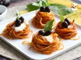 Rețetă Cuiburi de paste, starterul perfect pentru a folosi spaghetele rămase!