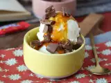Rețetă Mcflurry de casă cu caramel și ciocolată neagră, preparat cu ninja creami