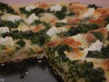 Rețetă Pizza cu spanac si ricotta