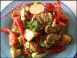 Rețetă Salata de pui cu ciuperci