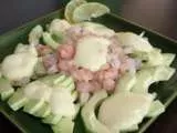 Rețetă Salata de creveti cu avocado