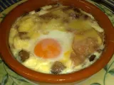 Rețetă Oua cu jambon la cuptor