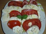 Rețetă Caprese ( mozzarella cu rosii )