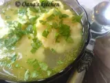 Rețetă Supa cu galuste de gris si parmezan
