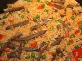 Rețetă Mancare ungureasca de carne cu orez- husos rizs