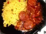 Rețetă Carnati cu bere si ardei