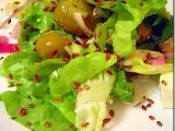 Rețetă Salata cu seminte de in