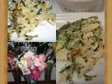 Rețetă Farfalle cu spanac si branza philly//farfalle con spinaci e formaggio philliy al forno