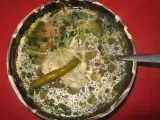 Rețetă Supa de pui cu zdrente de ou