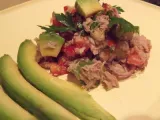 Rețetă Salata de avocado cu ton(avocado&tuna salad)