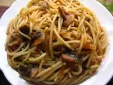 Rețetă Spaghete cu ciuperci