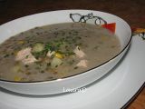 Rețetă Chowder cu piept de curcan, linte verde si porumb