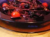 Rețetă Tagliatelle de ciocolata flambate cu coniac