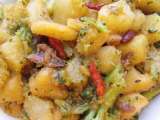 Rețetă Salata calda de cartofi si broccoli (warm potatoes and broccoli salad)