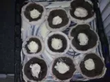 Rețetă Ciuperci umplute cu ficatei de pasare la cuptor