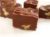Rețetă Fudge cu ciocolata si nuci
