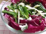 Rețetă Salata cu spanac, radicchio si fenicul (spinach, radicchio &fennel salad)