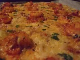 Rețetă Creveti cu cascaval, spaghetti cu lamaie, pizze