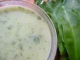 Rețetă Supa crema de cartofi noi, praz si leurda