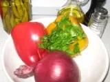 Rețetă Salata de ardei multicolora