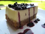 Rețetă Cheesecake cu sos de afine/ blueberry cheesecake