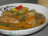 Rețetă Aripi de pui cu sos de usturoi si morcovi