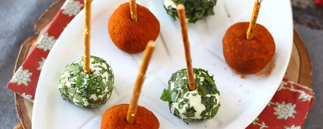 Bile de brânză pentru aperitive