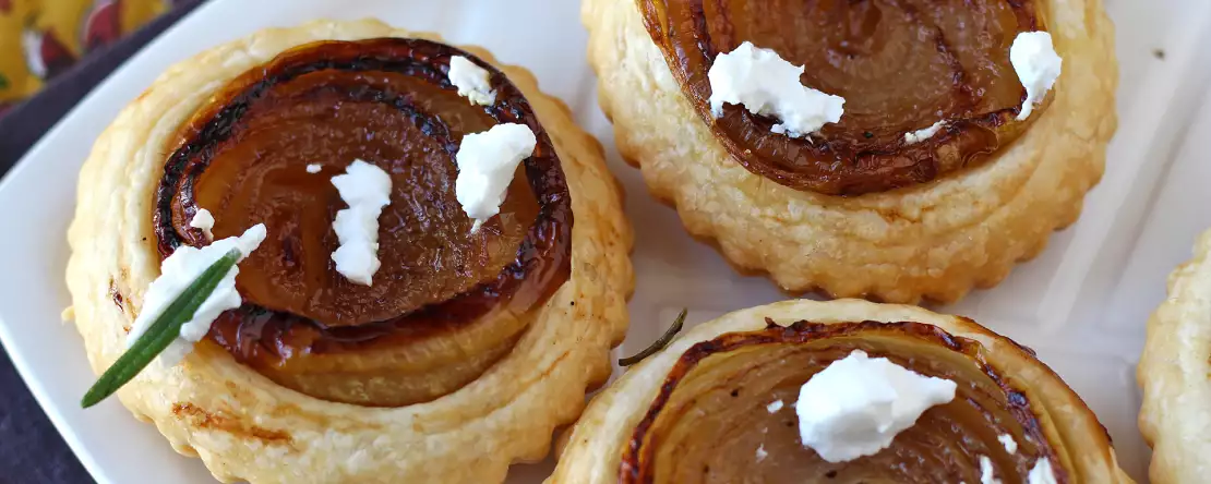 Tarte tatin cu ceapă