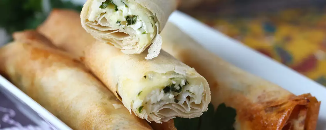 Rikakat libanez de casă - gătit la friteuza cu aer