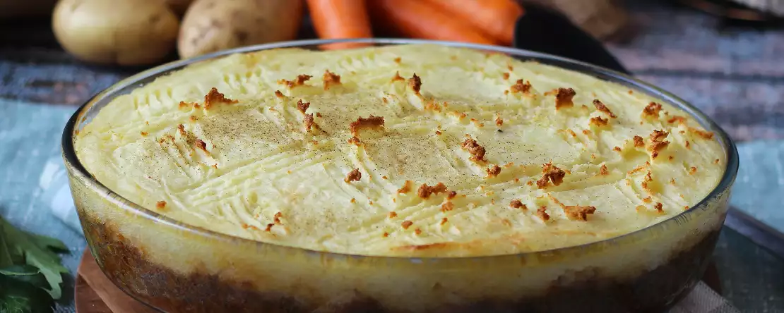 Hachis parmentier vegetarian cu linte: o rețetă ușoară și reconfortantă