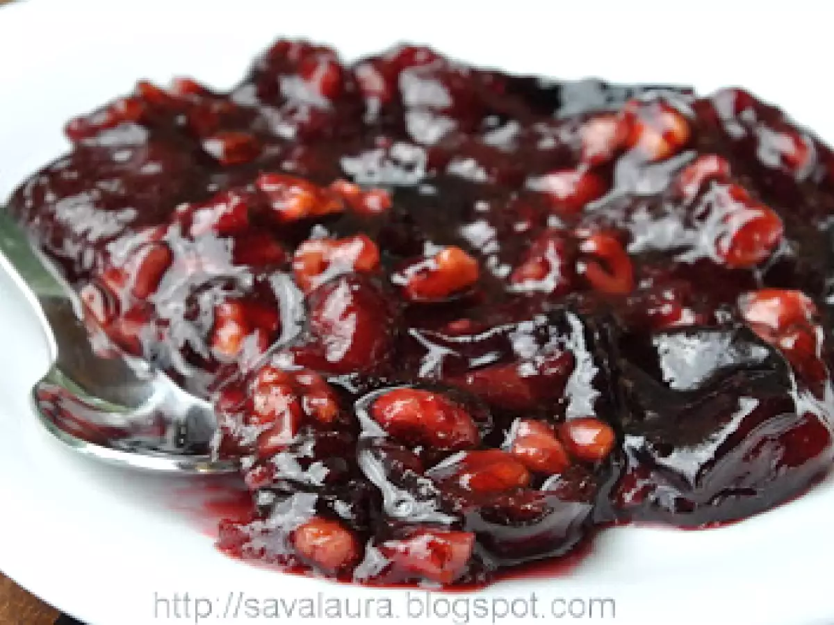 Rețetă Dulceata de prune cu nuci