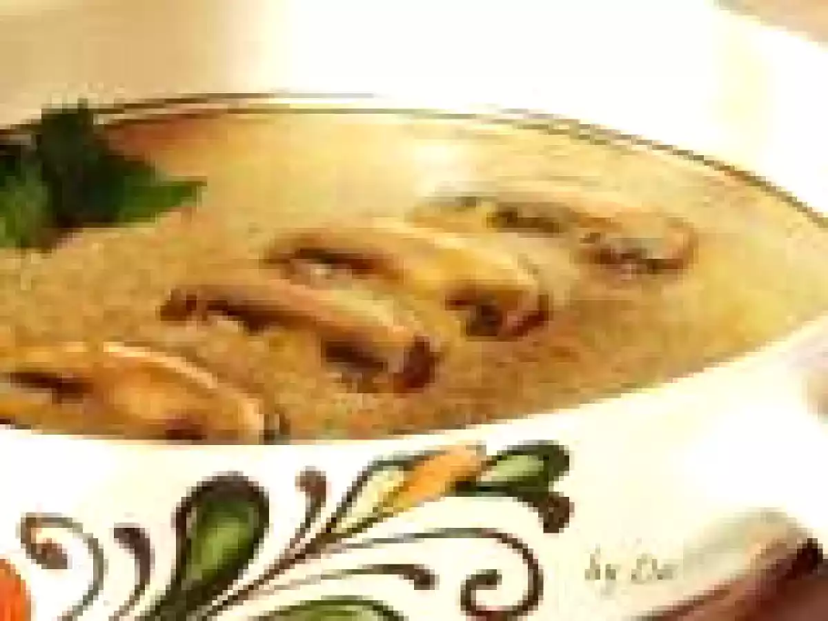 Supa crema de ciuperci