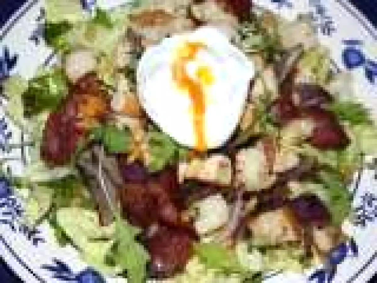 Salata Calda cu Rucola si Pastrama Afumata