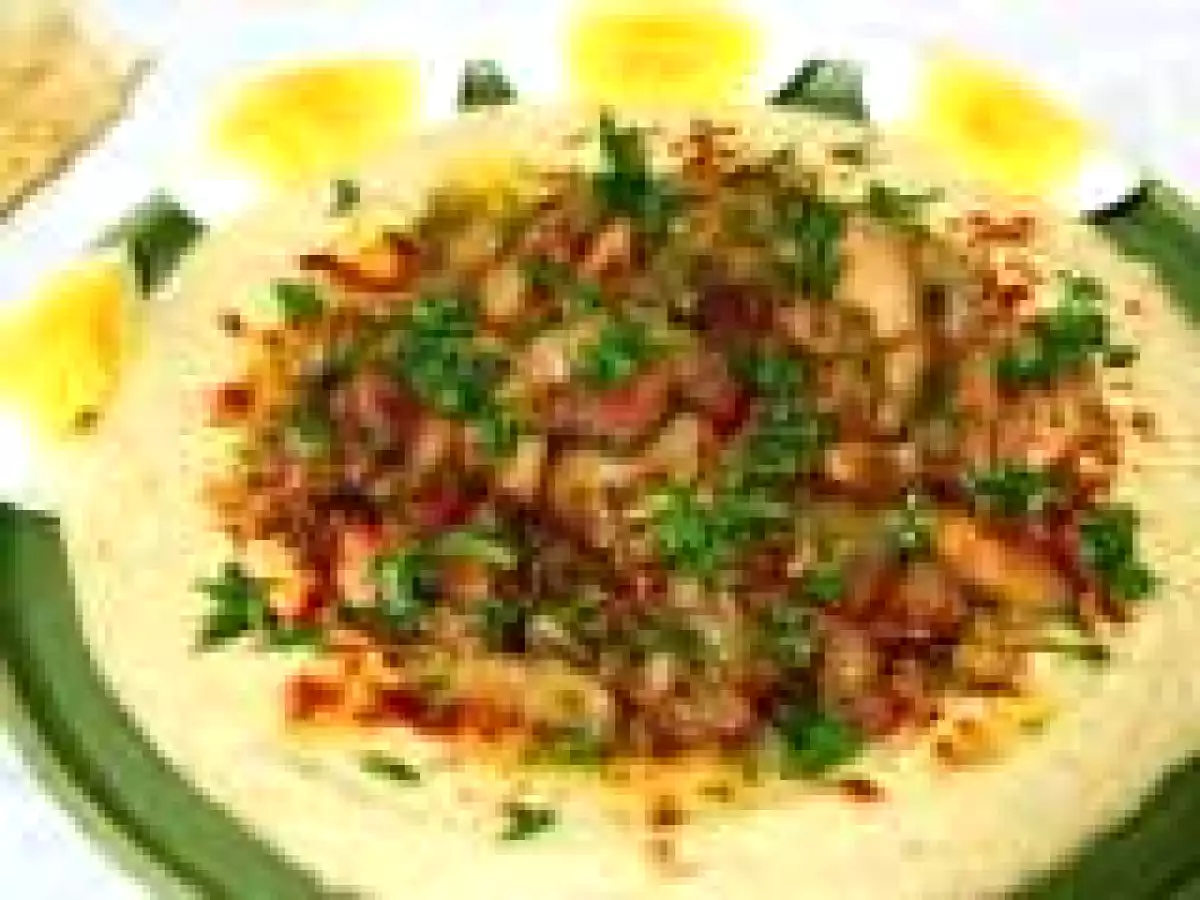 Hummus cu Ful Ottolenghi-Style