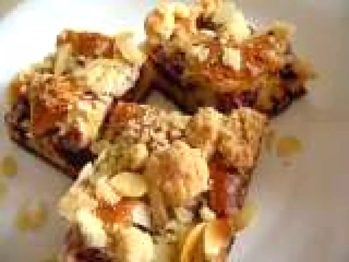 Prajitura cu prune si blat crocant