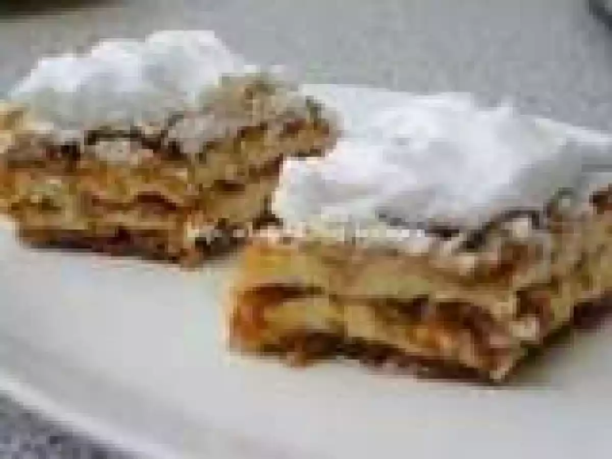 PRAJITURA CU FOI GLAZURATE CU ZAHAR ARS