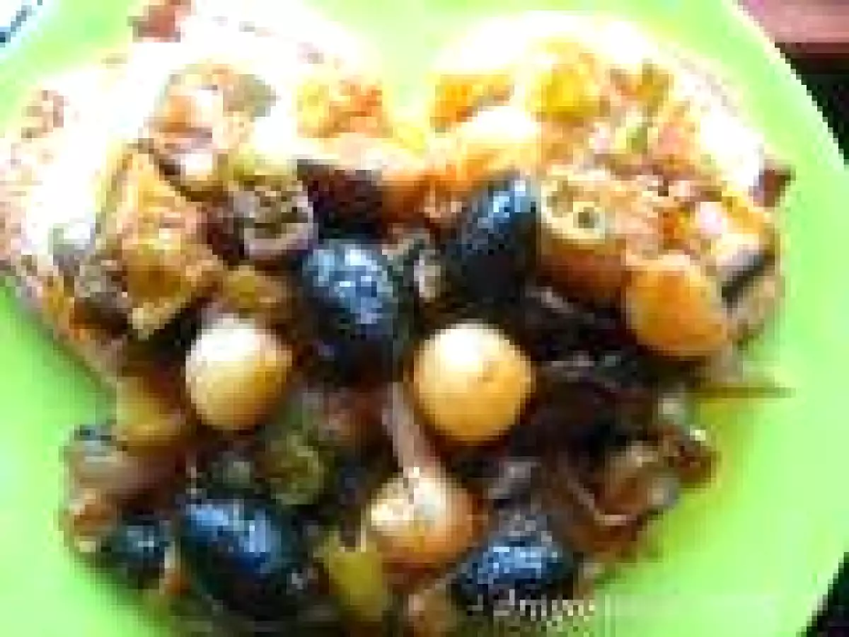 GHIVECI DE MASLINE CU CEAPA MURATA SI LEGUME