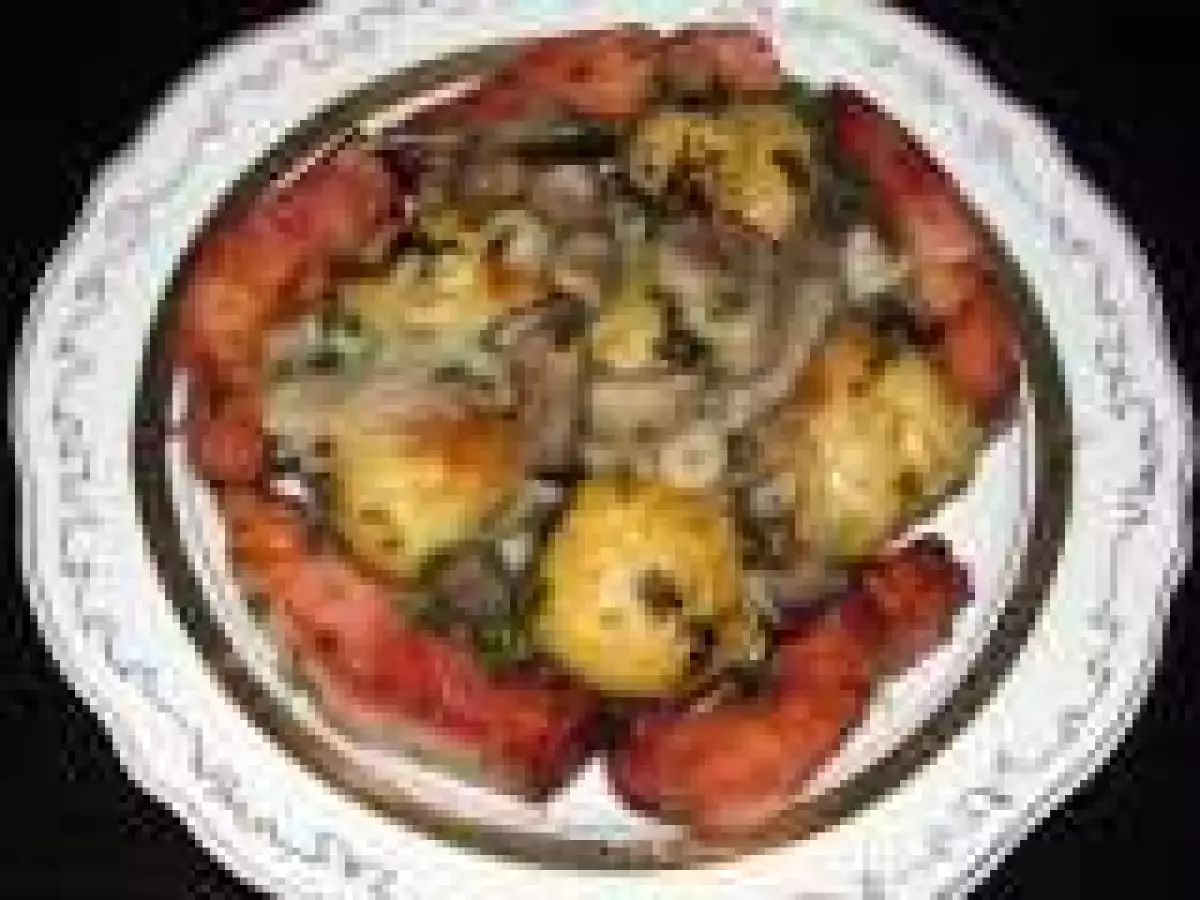 Gusa de porc cu legume ?