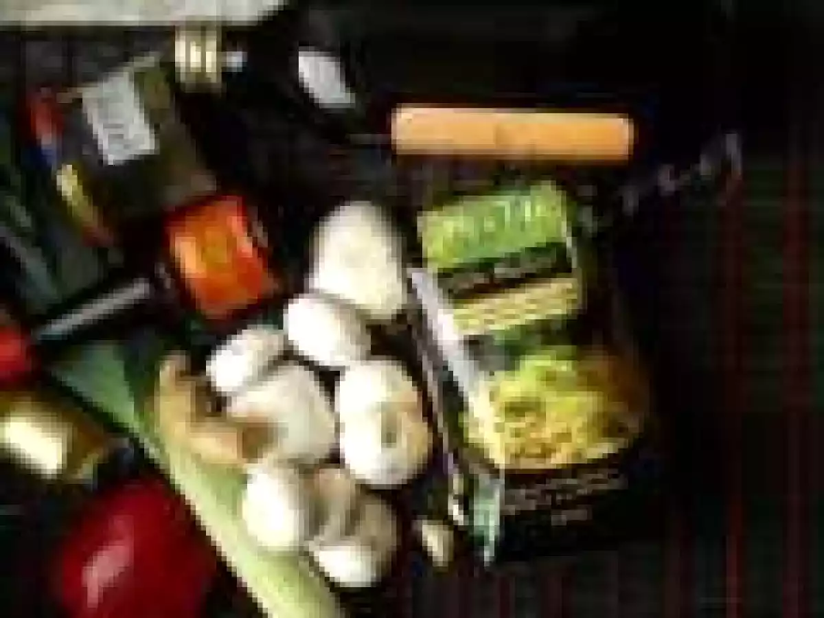 Piept de curcan cu ciuperci ?i t?ie?ei pentru wok