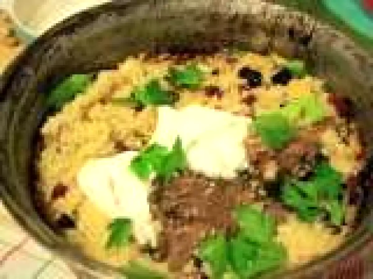 Miel Marocan cu Cous-cous si Naut