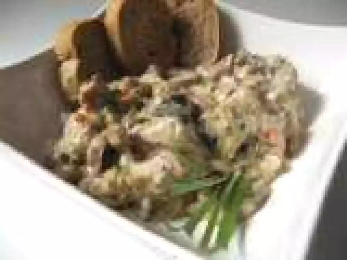 Ciuperci cu legume si smantana