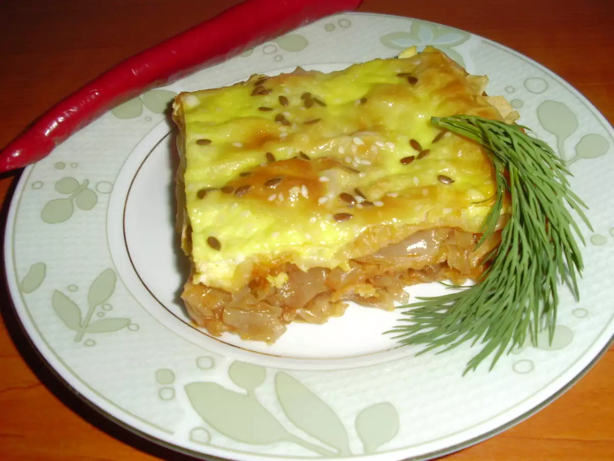 Rețetă Plăcintă cu varză