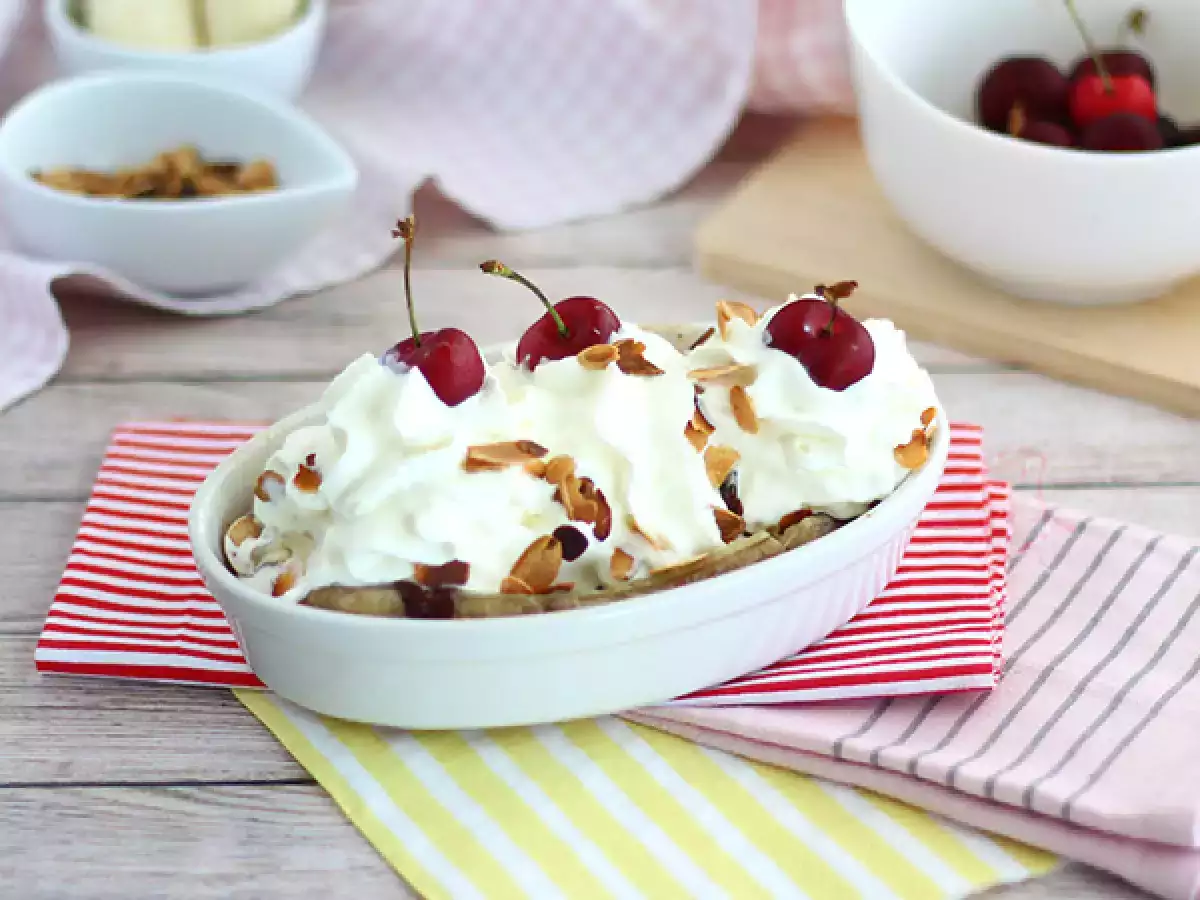Rețetă Banana split