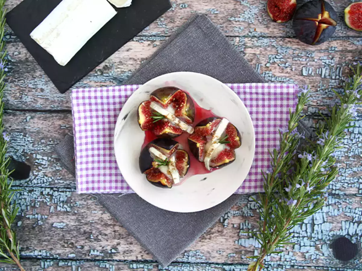 Rețetă Smochine cu branza de capra si miere