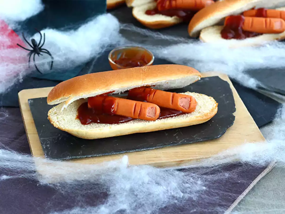 Rețetă Hot dog de halloween